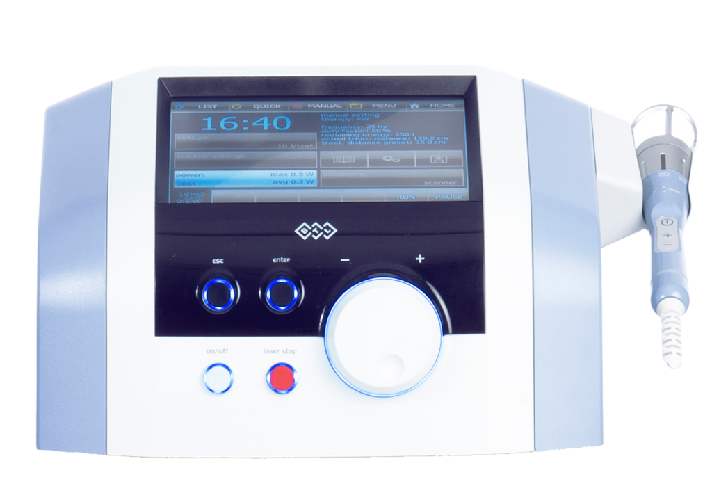 BTL-6000 High Intensity Laser mit Farb-Touchscreen und Handapplikator